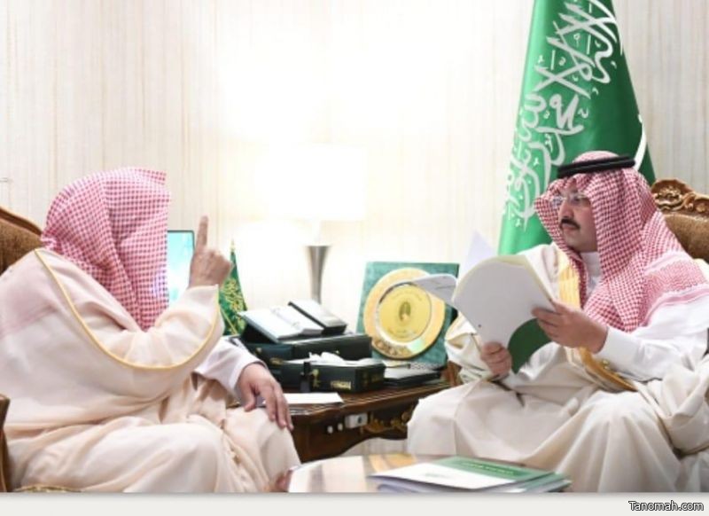 الأمير تركي بن طلال يزور جمعية البر الخيرية بأبها