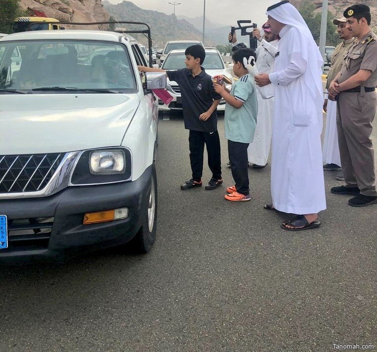 محافظ تنومة يدشن مبادرة حسن الوفادة بمشاركة فريق سندكم التطوعي