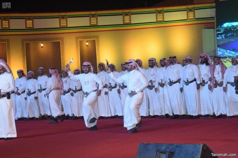 سمو الأمير تركي بن طلال يرعى حفل ليالي محافظة ظهران الجنوب