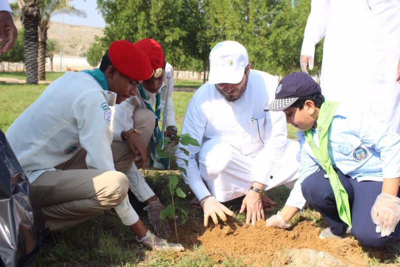 بلدية بارق تدشن مبادرة يوم التطوع البلدي