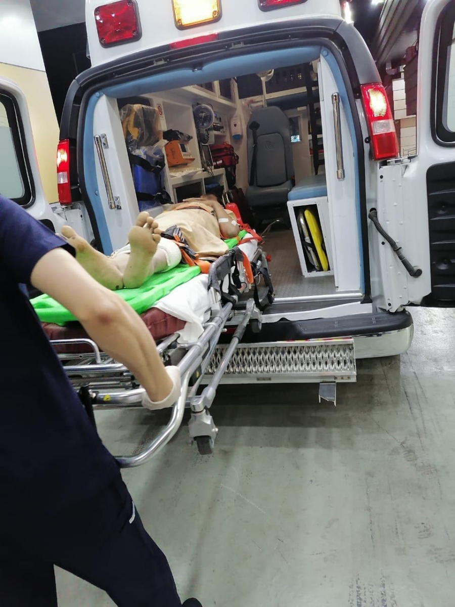 المستشفيات #السعودية تستقبل الجرحى اليمنيين