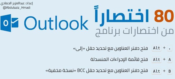 تعرف على أهم 80 اختصار من اختصارات outlook تسهل عليك عملك