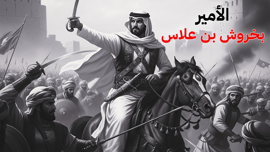 الأمير بخروش بن علاس بطل صمد ضد الغزاة! الأمير بخروش بن علاس بطل صمد ضد الغزاة!