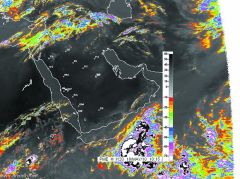 «الأرصاد» تنفي تكون إعصار جنوب الصومال.. ولا خطر على أجواء المملكة