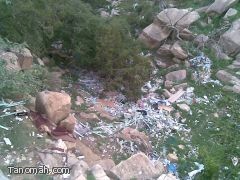أكوام القمامة والمخلفات البلاستيكية تنتهك عذرية المنتزهات في الأربوعة