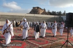 فرحة عارمة .. و سعادة غامرة تعم تنومة وأهلها بمقدم الملك الغالي والأب الحاني .. خادم الحرمين الشريفين .