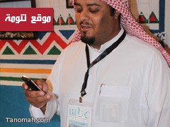 اعلاميون عرب و اجانب يزورون جناح تنومة