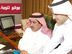 محافظ النماص يدشن جوال النماص بمكتبه بالمحافظة