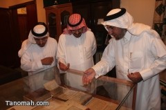 موقع تنومة في زيارة خاصة لدار الدكتور /عبد الله بن محمد أبوداهش للبحث العلمي والنشر 