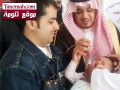  رئيس مركز تنومه يدشن الحمله الوطنيه ضد شلل الاطفال