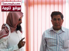 تايلندي يشهر  إسلامه في تنومة 