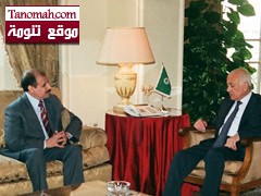 أمين جامعة الدول العربية يستقبل عبدالله الخشرمي  