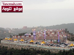 المناظر الخلابة والمنتزهات الطبيعية تستقطب زوار النماص