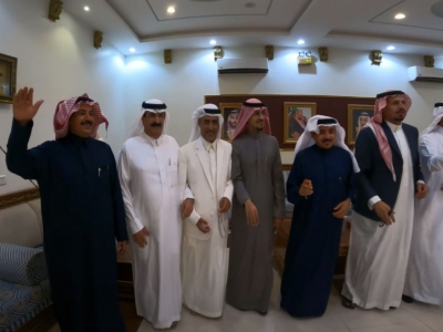 الأمسية الإحتفائية برئيس نادي الأحساء الأدبي في العاصمة الرياض